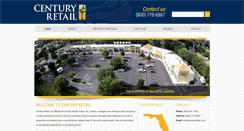 Desktop Screenshot of centuryretail.com